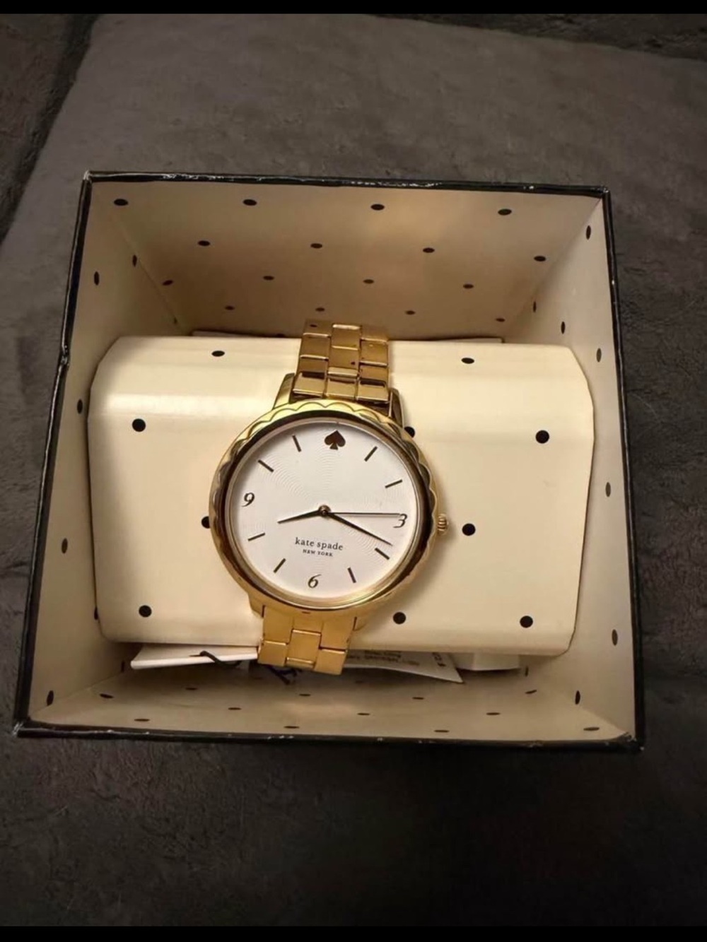 Kate Spade Gold Watch